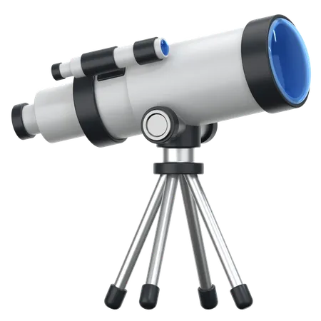 Télescope  3D Icon