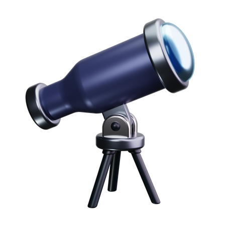 Télescope  3D Icon