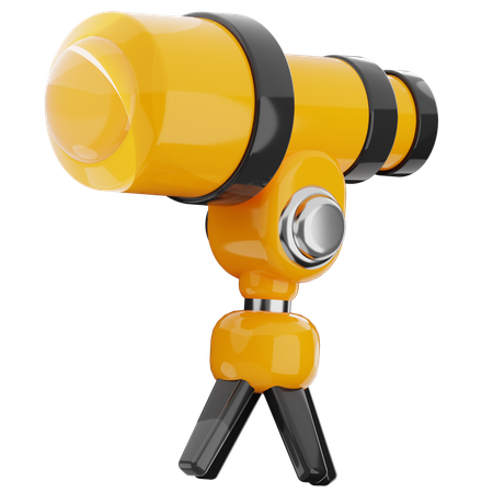 Télescope  3D Icon