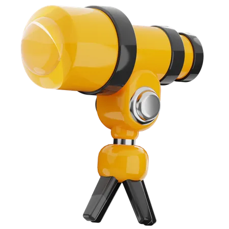 Télescope  3D Icon