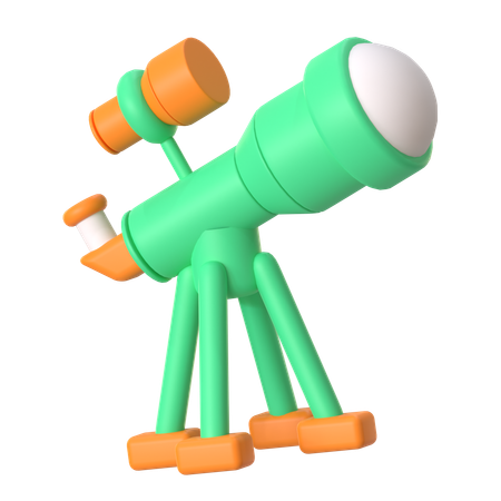 Télescope  3D Icon