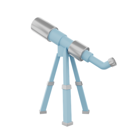 Télescope  3D Icon