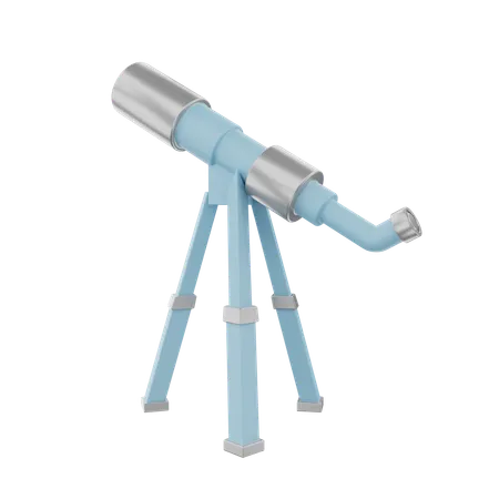 Télescope  3D Icon