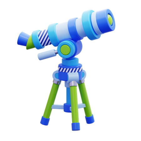 Télescope  3D Icon