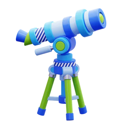 Télescope  3D Icon