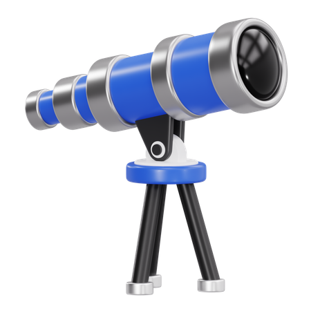 Télescope  3D Icon