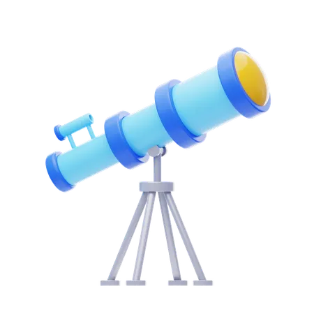 Télescope  3D Icon