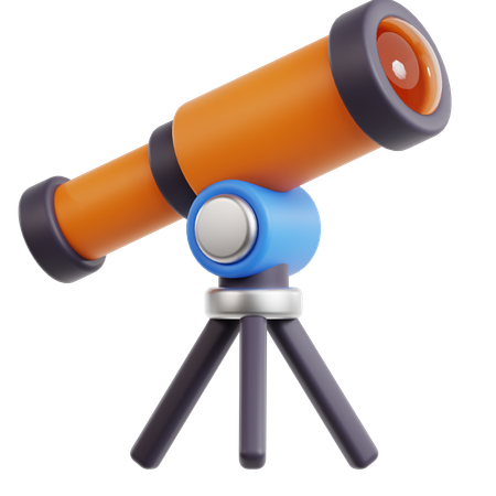 Telescope  3D Icon