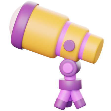 Telescope  3D Icon