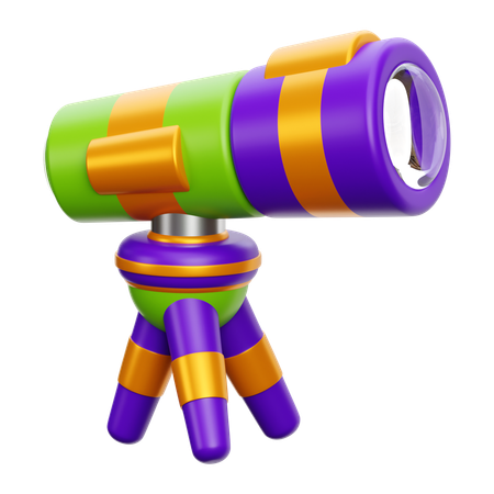 Telescope  3D Icon