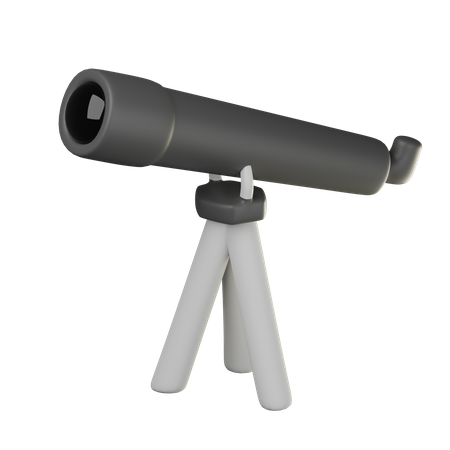 Telescope  3D Icon