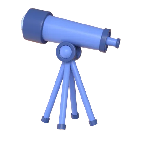 Telescope  3D Icon