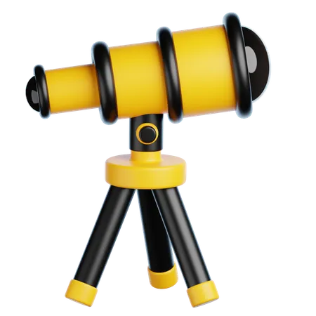 Telescope  3D Icon