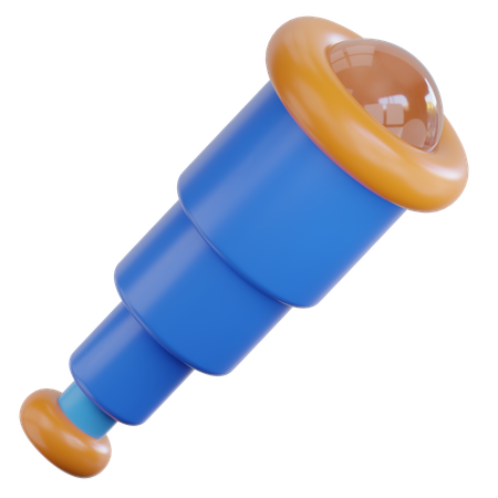 Telescope  3D Icon