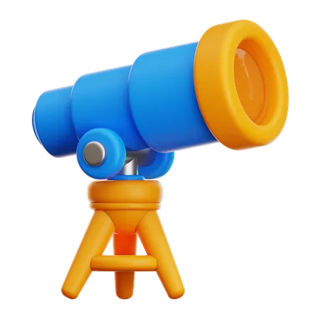 Telescope  3D Icon