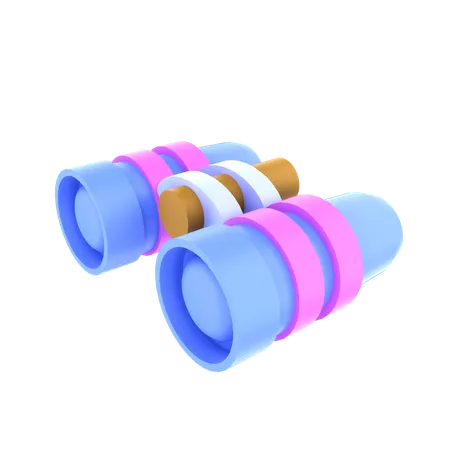 Telescope  3D Icon