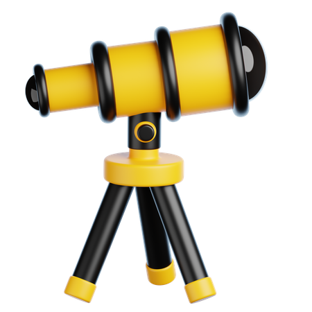 Telescope  3D Icon