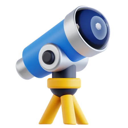 Telescope  3D Icon