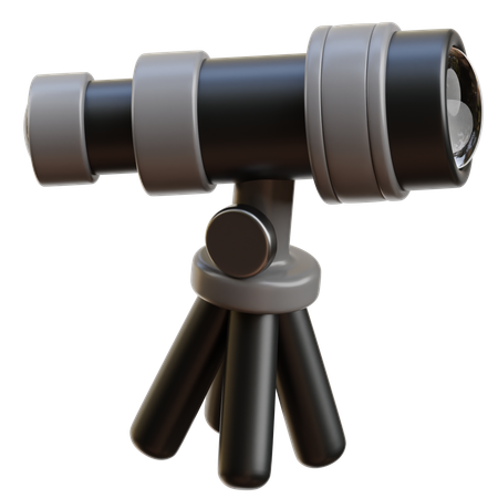 Telescope  3D Icon