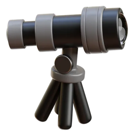 Telescope  3D Icon