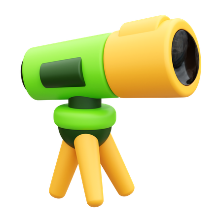 Telescope  3D Icon