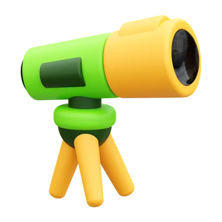 Telescope  3D Icon