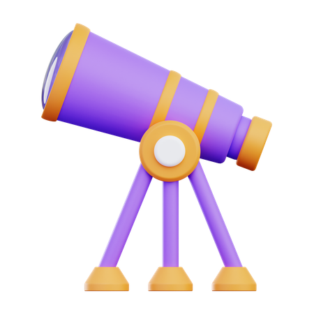 Telescope  3D Icon