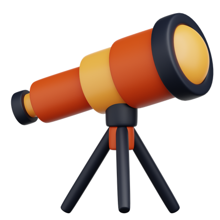 Telescope  3D Icon