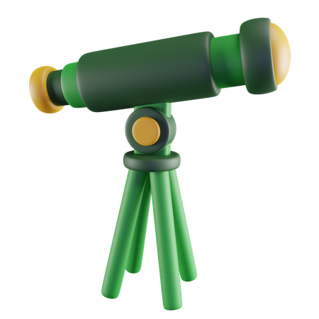 Telescope  3D Icon