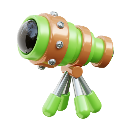 Telescope  3D Icon