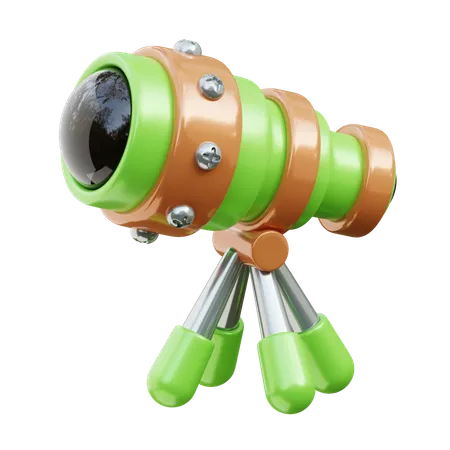 Telescope  3D Icon