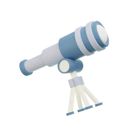 Telescope  3D Icon