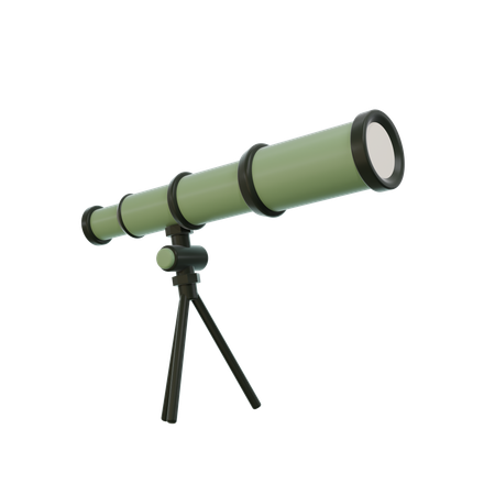 Telescope  3D Icon