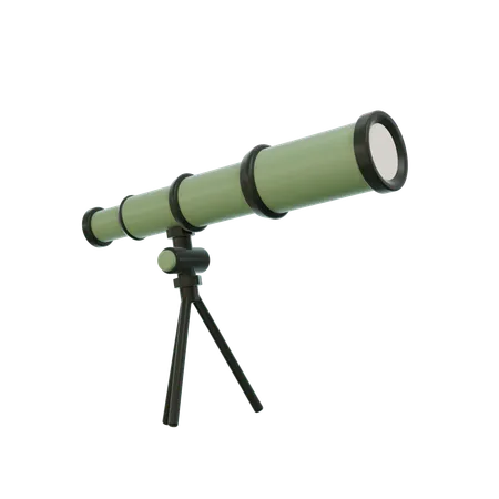 Telescope  3D Icon