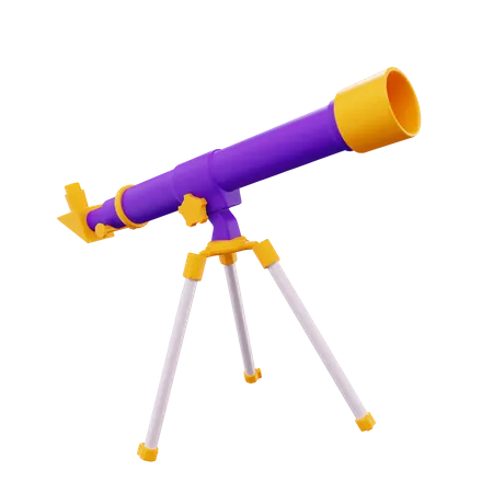 Telescope  3D Icon