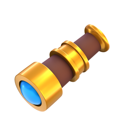 Telescope  3D Icon