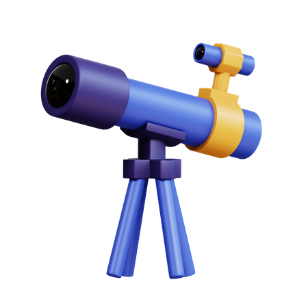 Telescope  3D Icon