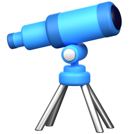 Telescope  3D Icon