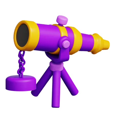 Telescope  3D Icon