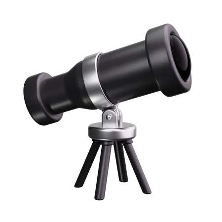 Telescope  3D Icon