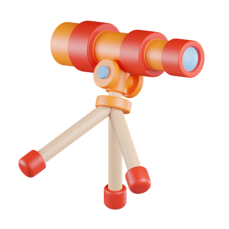 Telescope  3D Icon