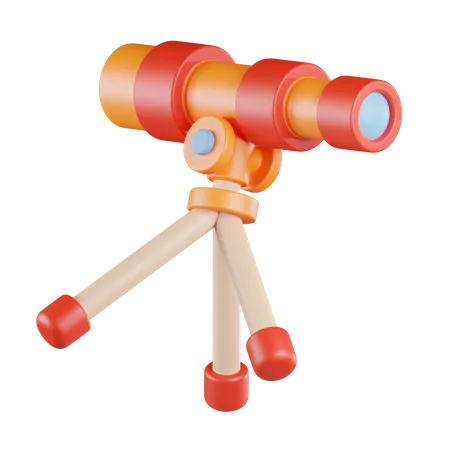 Telescope  3D Icon