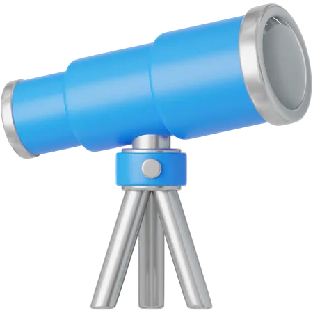 Telescope  3D Icon