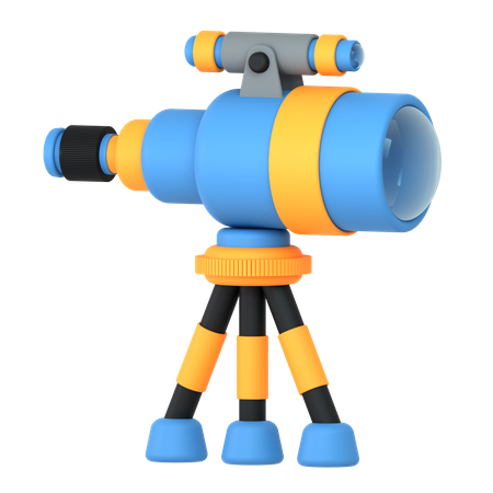 Telescope  3D Icon