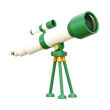 Telescope  3D Icon