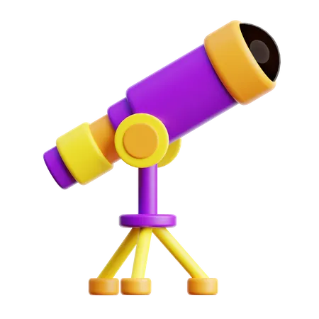 Telescope  3D Icon