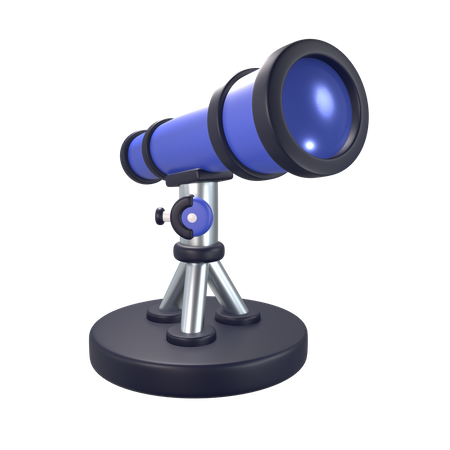 Telescope  3D Icon