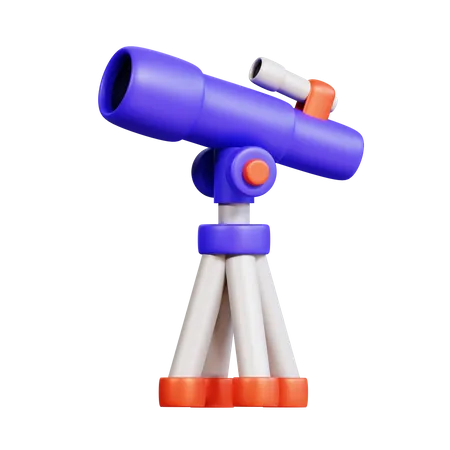 Telescope  3D Icon