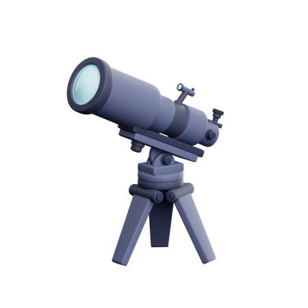 Telescope  3D Icon