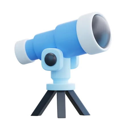 Telescope  3D Icon